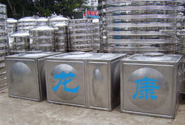 供應方形 圓形不銹鋼生活水箱產品大圖 廣西龍康玻璃鋼化糞池建材制造有限責任公司